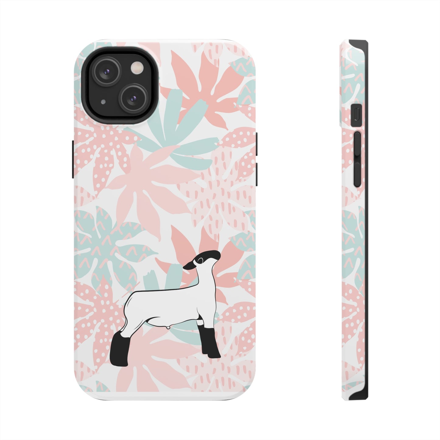 Show Lamb Tough Phone Case | 4H Club Phone Case | Show Livestock Phone Case