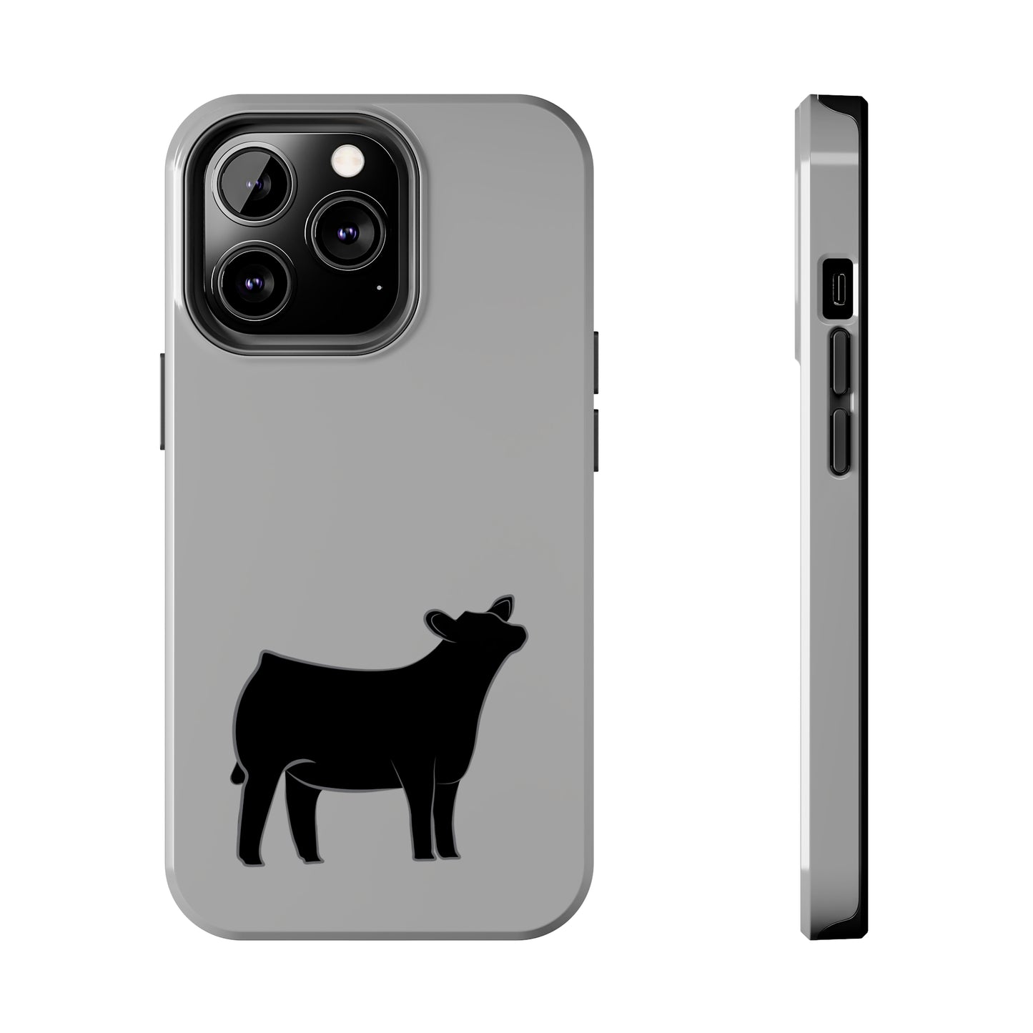 Angus Show Heifer Phone Cases | Livestock Phone Case | Livestock Gifts for Her | 4H Club Gifts | Show Heifer Phone Case
