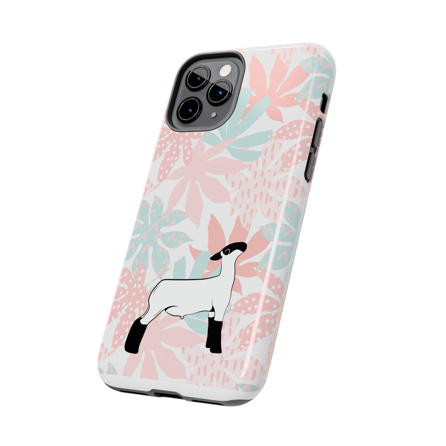 Show Lamb Tough Phone Case | 4H Club Phone Case | Show Livestock Phone Case