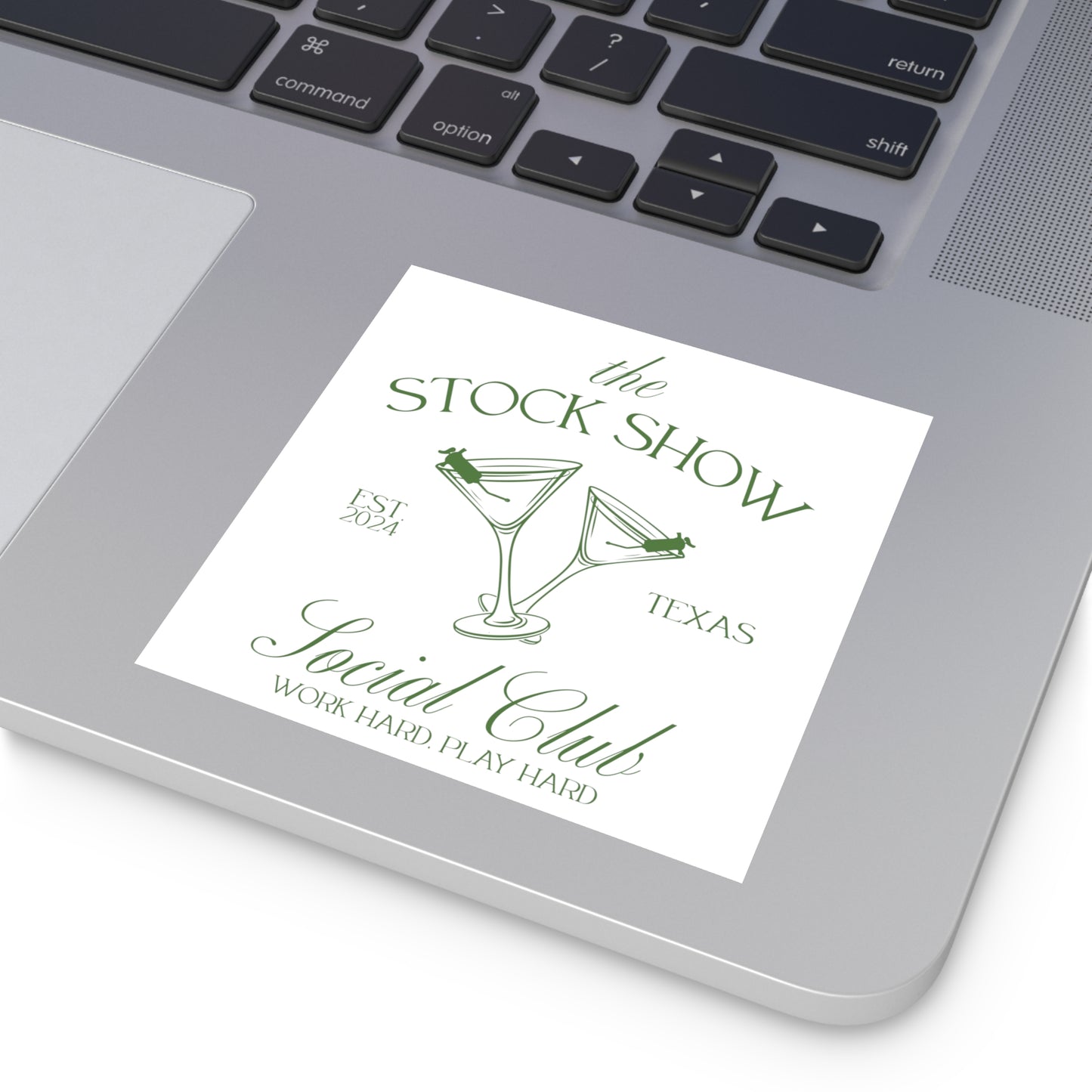 The Stock Show Social Club Indoor\Outdoor Stickers (Solo Cups) | Livestock Country Club | Stock Show Mom Style | Show Pig | Show Lamb