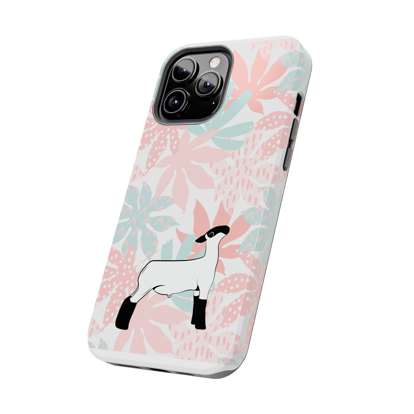 Show Lamb Tough Phone Case | 4H Club Phone Case | Show Livestock Phone Case