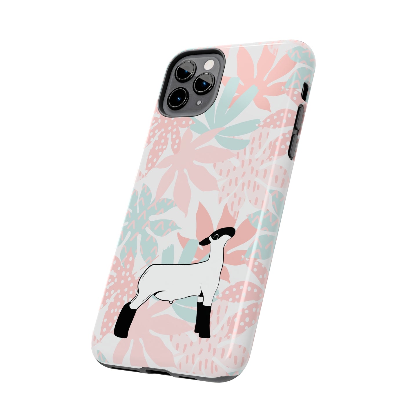 Show Lamb Tough Phone Case | 4H Club Phone Case | Show Livestock Phone Case