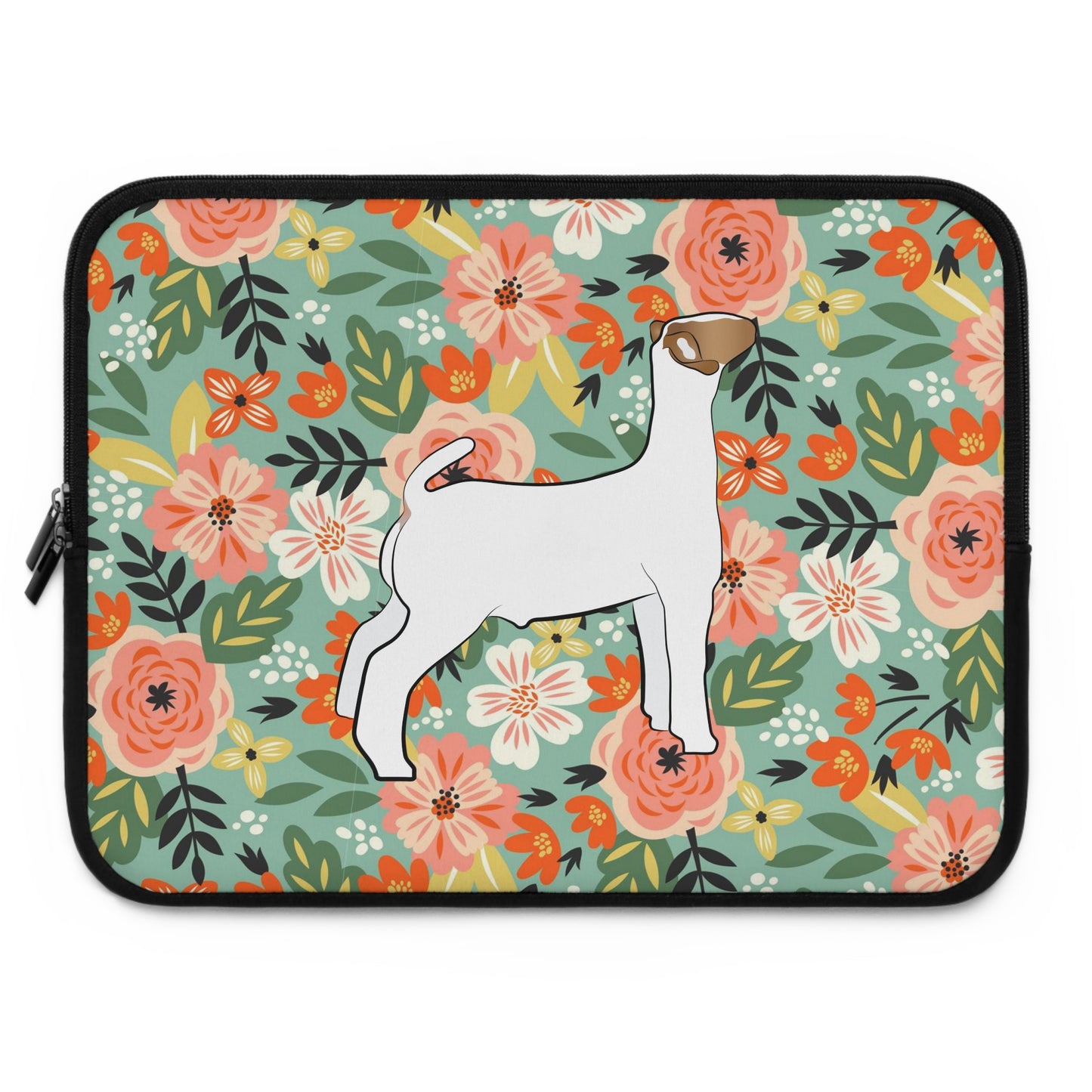 Show Goat Laptop or iPad Sleeve | Livestock Gifts | 4H Gift | Laptop Cover | Livestock Laptop Sleeve | Gifts for Teens