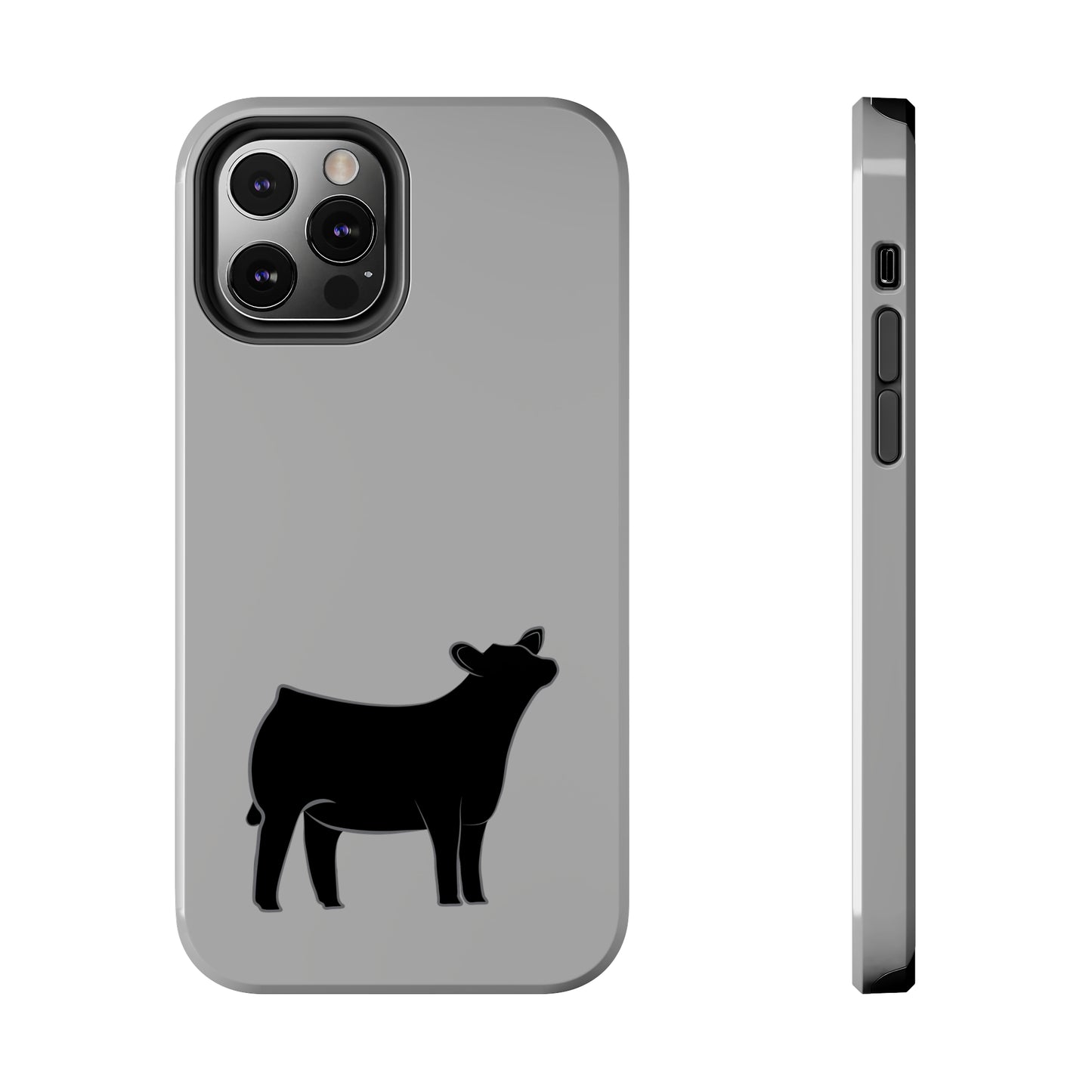 Angus Show Heifer Phone Cases | Livestock Phone Case | Livestock Gifts for Her | 4H Club Gifts | Show Heifer Phone Case