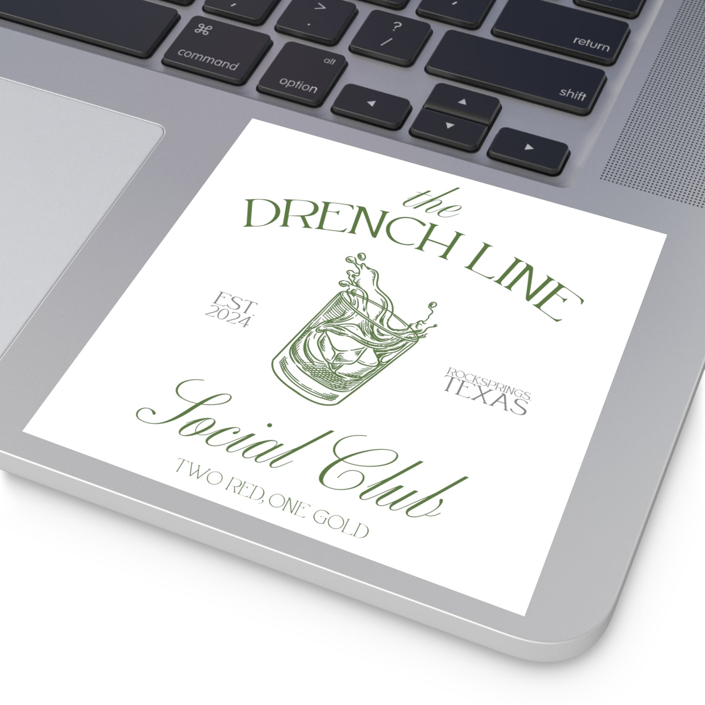 The Drench Line Social Club Indoor\Outdoor Stickers | Livestock Country Club | Stock Show Mom Style | Show Lamb | Show Goat | 4H & FFA