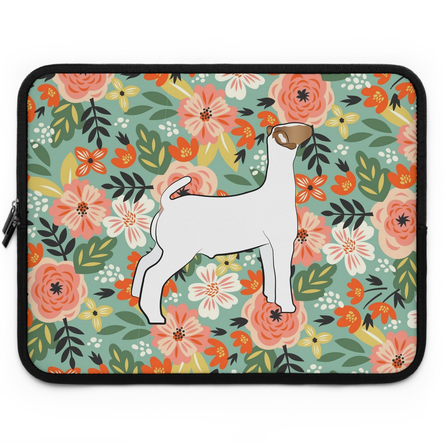Show Goat Laptop or iPad Sleeve | Livestock Gifts | 4H Gift | Laptop Cover | Livestock Laptop Sleeve | Gifts for Teens