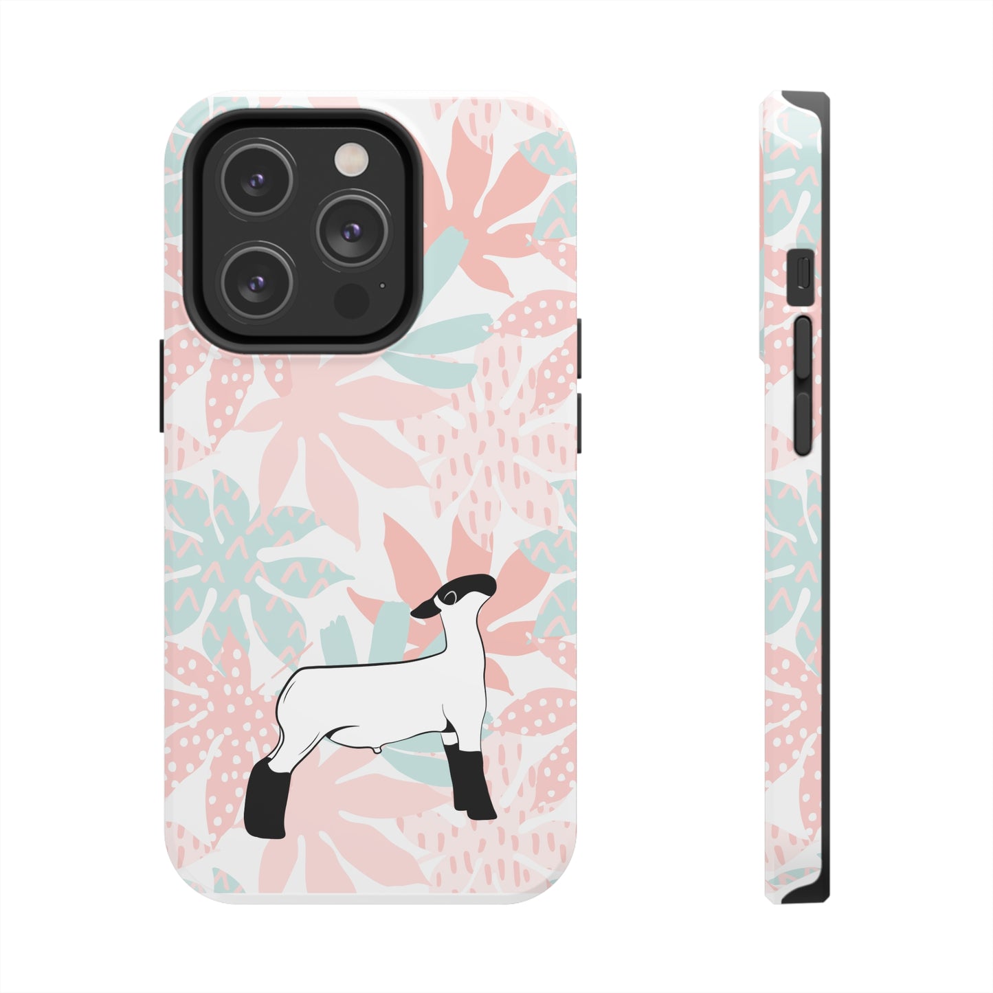Show Lamb Tough Phone Case | 4H Club Phone Case | Show Livestock Phone Case