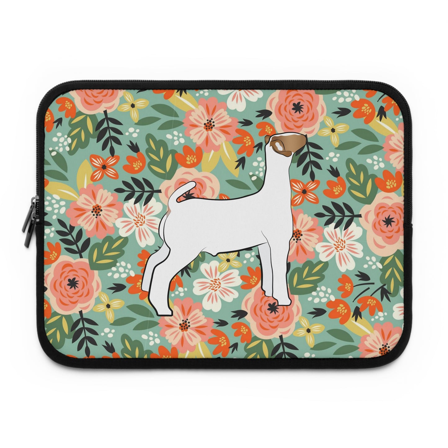 Show Goat Laptop or iPad Sleeve | Livestock Gifts | 4H Gift | Laptop Cover | Livestock Laptop Sleeve | Gifts for Teens