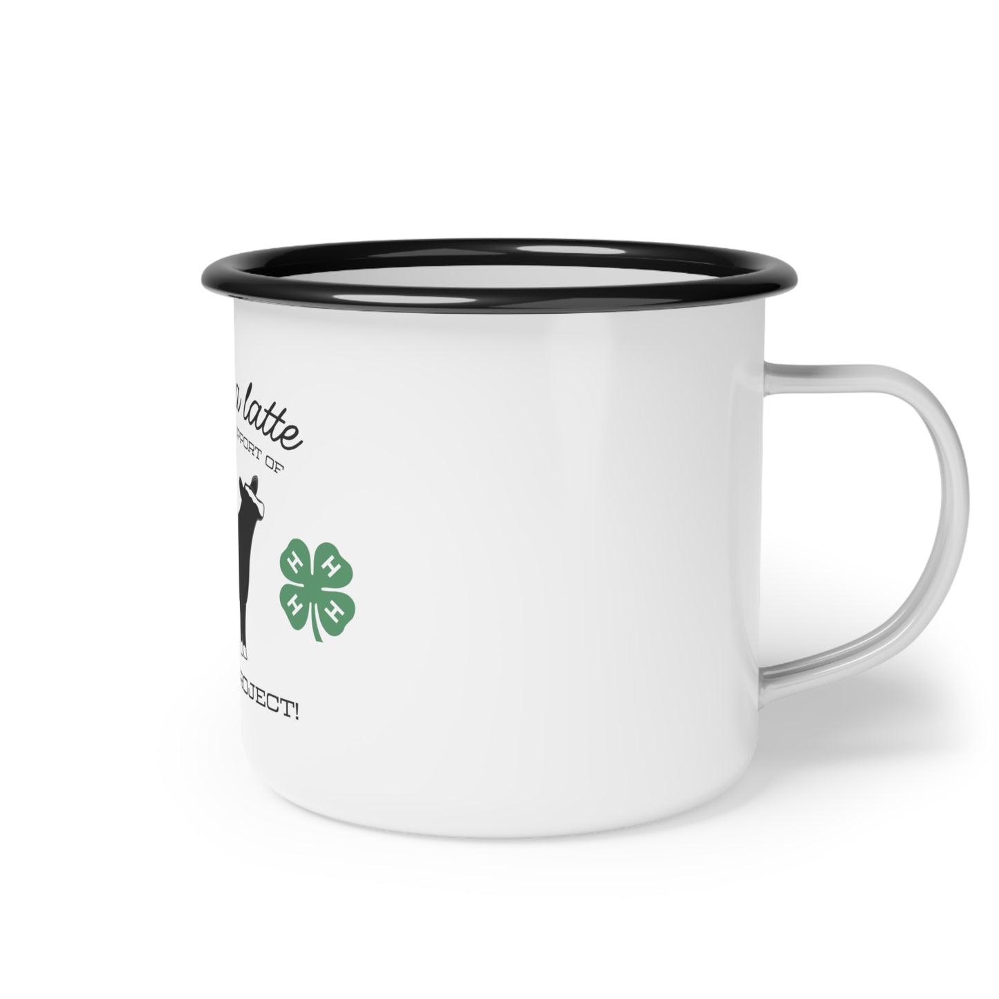Thanks A Latte 4H Club Buyers Gift | Baldie Show Steer Buyer Gift | 4-H Clover | County Fair Buyers Gift | Livestock Thank You Gift
