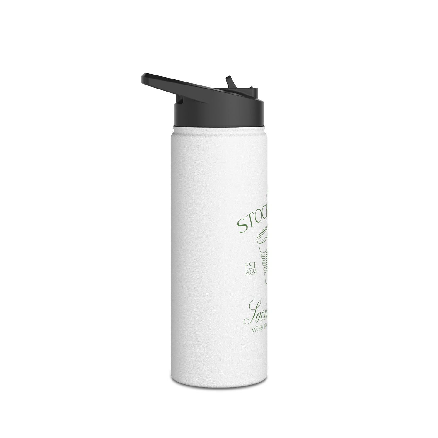 The Stock Show Social Club Stainless Steel Water Bottle (Solo Cups) | Livestock Country Club | Stock Show Mom Style | 4H & FFA Gifts