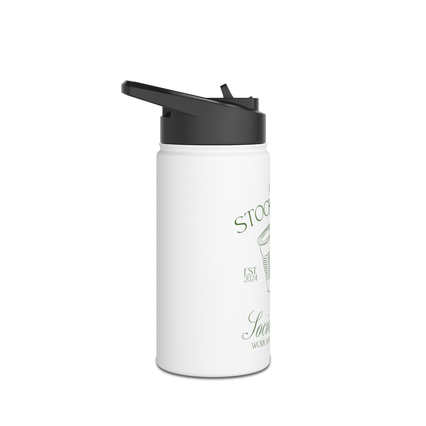 The Stock Show Social Club Stainless Steel Water Bottle (Solo Cups) | Livestock Country Club | Stock Show Mom Style | 4H & FFA Gifts