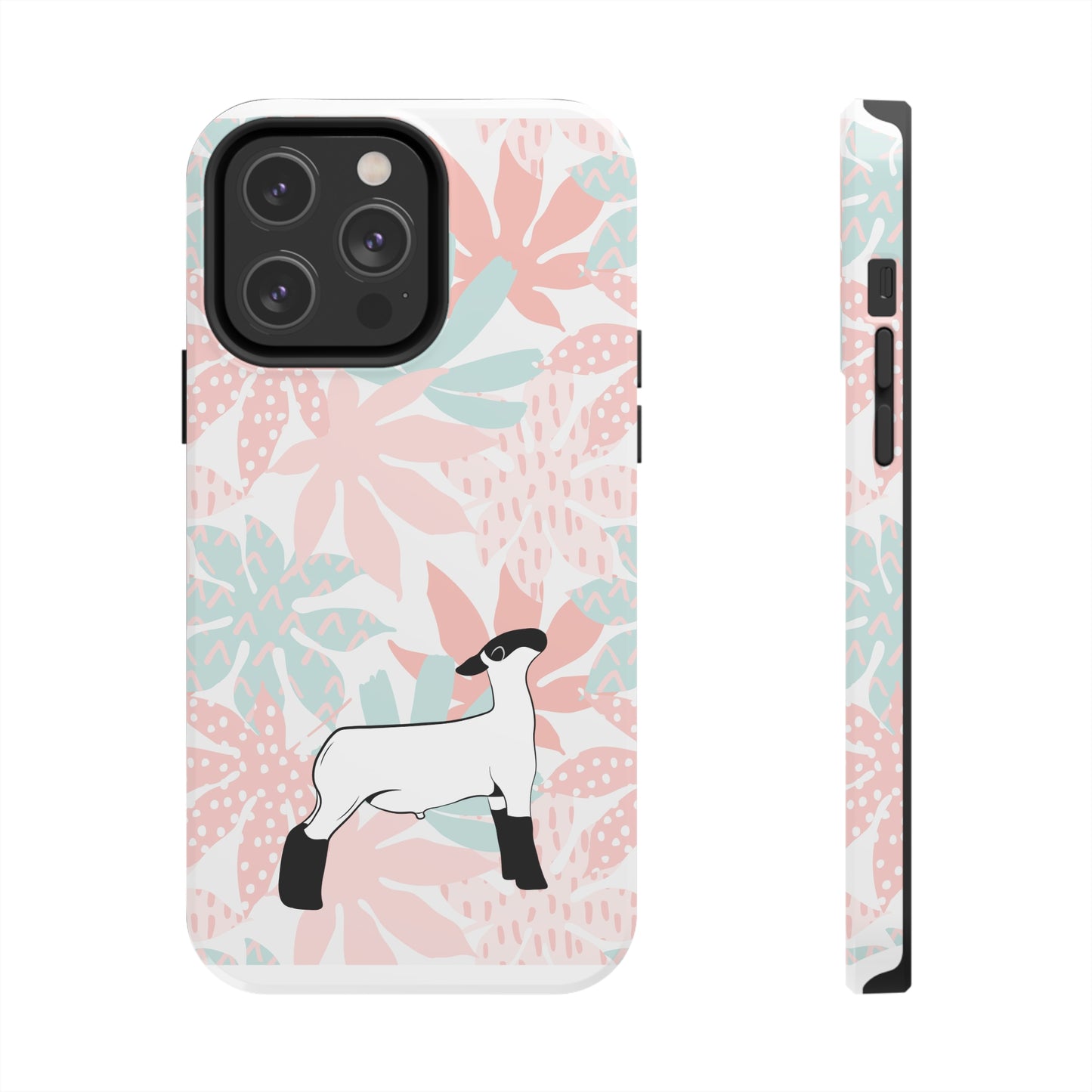 Show Lamb Tough Phone Case | 4H Club Phone Case | Show Livestock Phone Case