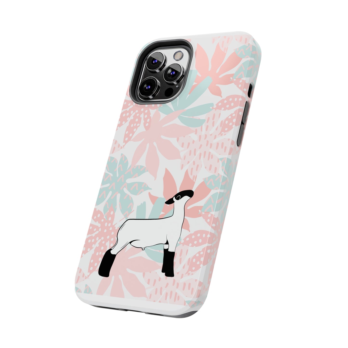 Show Lamb Tough Phone Case | 4H Club Phone Case | Show Livestock Phone Case