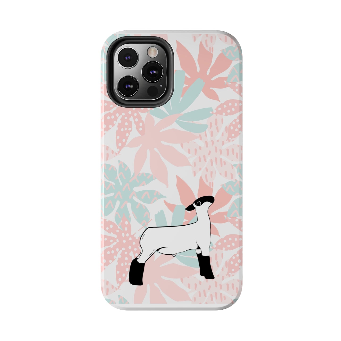 Show Lamb Tough Phone Case | 4H Club Phone Case | Show Livestock Phone Case