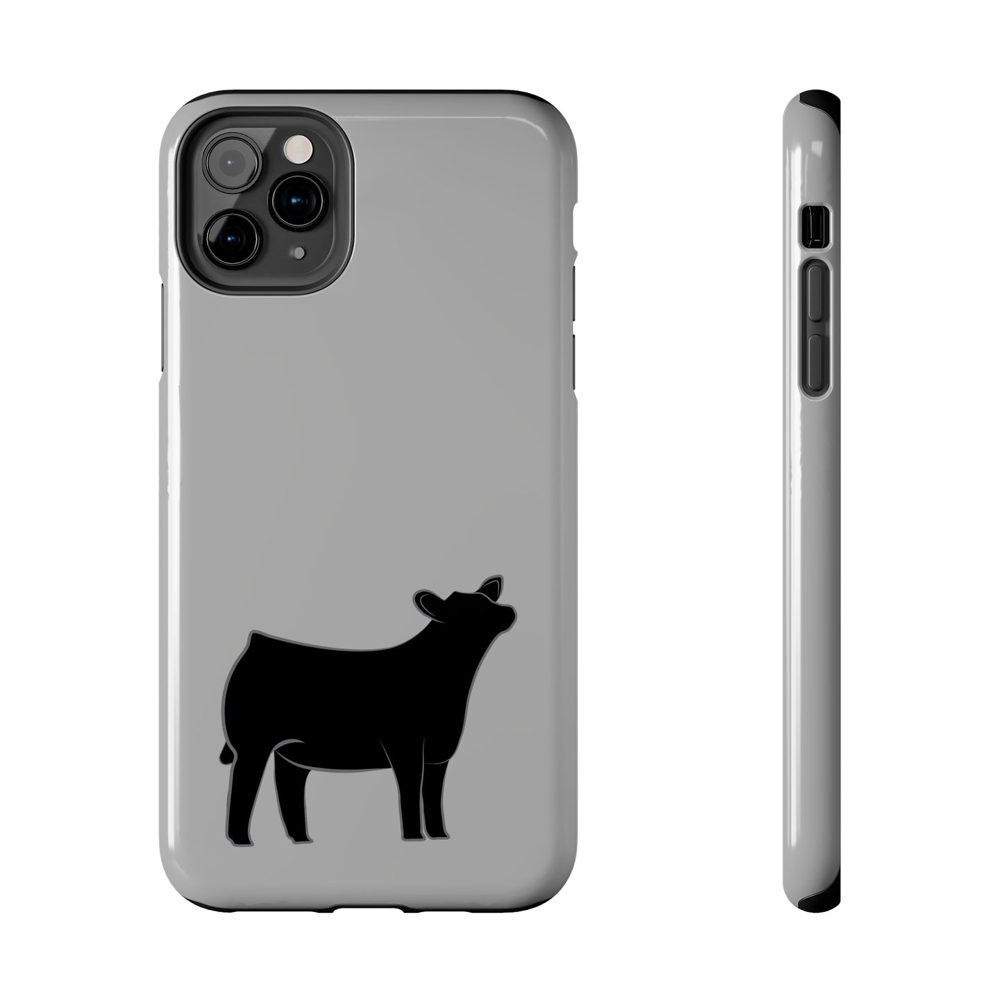 Angus Show Heifer Phone Cases | Livestock Phone Case | Livestock Gifts for Her | 4H Club Gifts | Show Heifer Phone Case