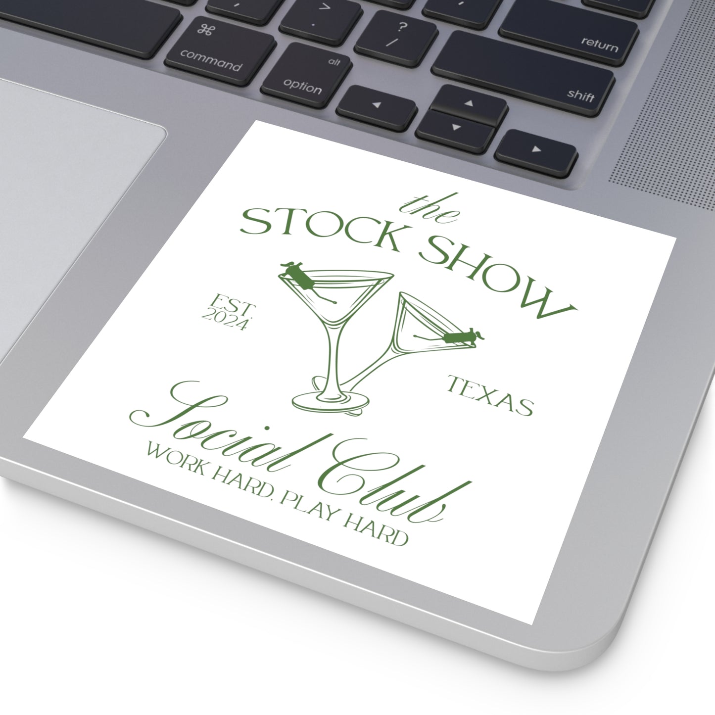 The Stock Show Social Club Indoor\Outdoor Stickers (Solo Cups) | Livestock Country Club | Stock Show Mom Style | Show Pig | Show Lamb