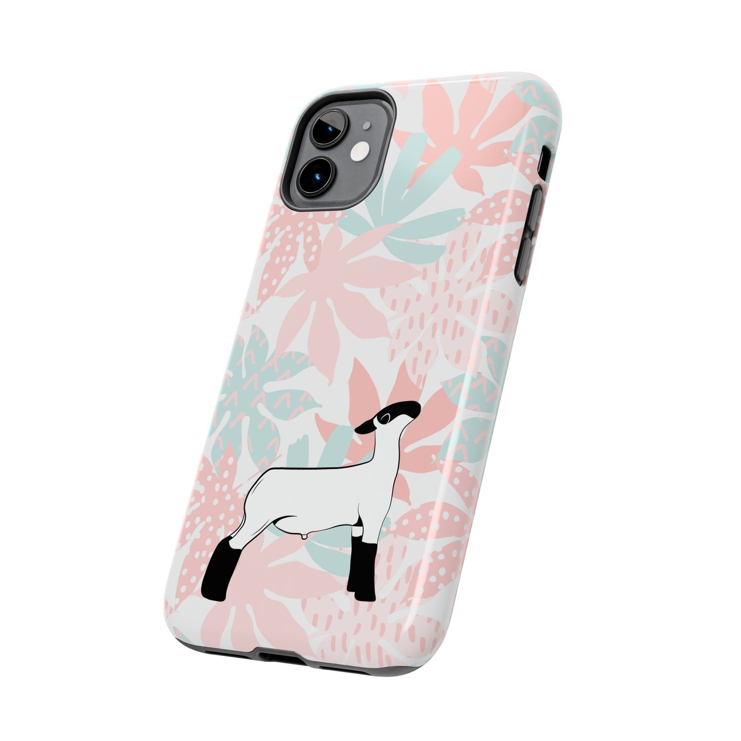 Show Lamb Tough Phone Case | 4H Club Phone Case | Show Livestock Phone Case