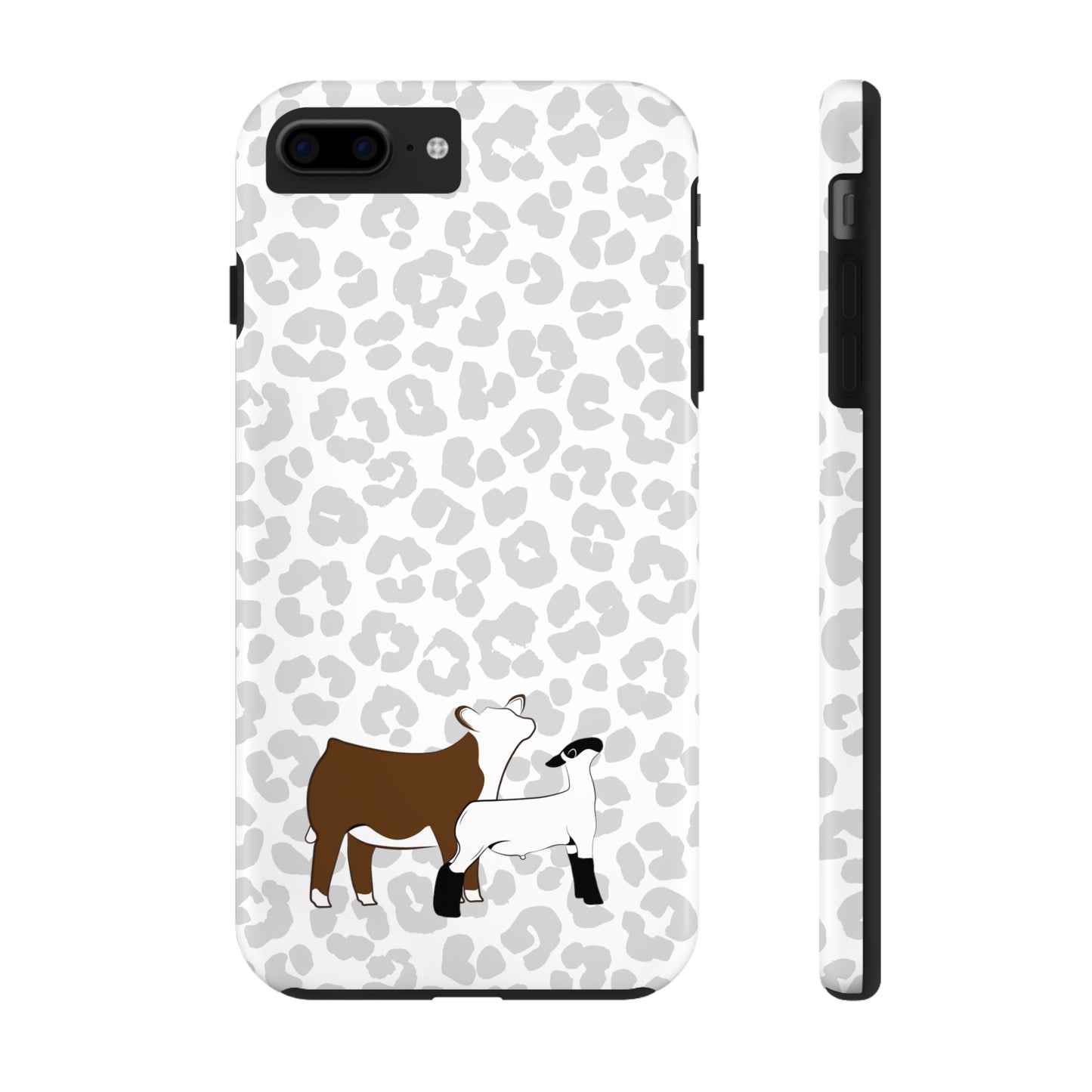 Copy of Show Lamb Leopard Print Phone Cases | Livestock Phone Case | Livestock Gifts for Her | Lamb and Sheep Phone Case