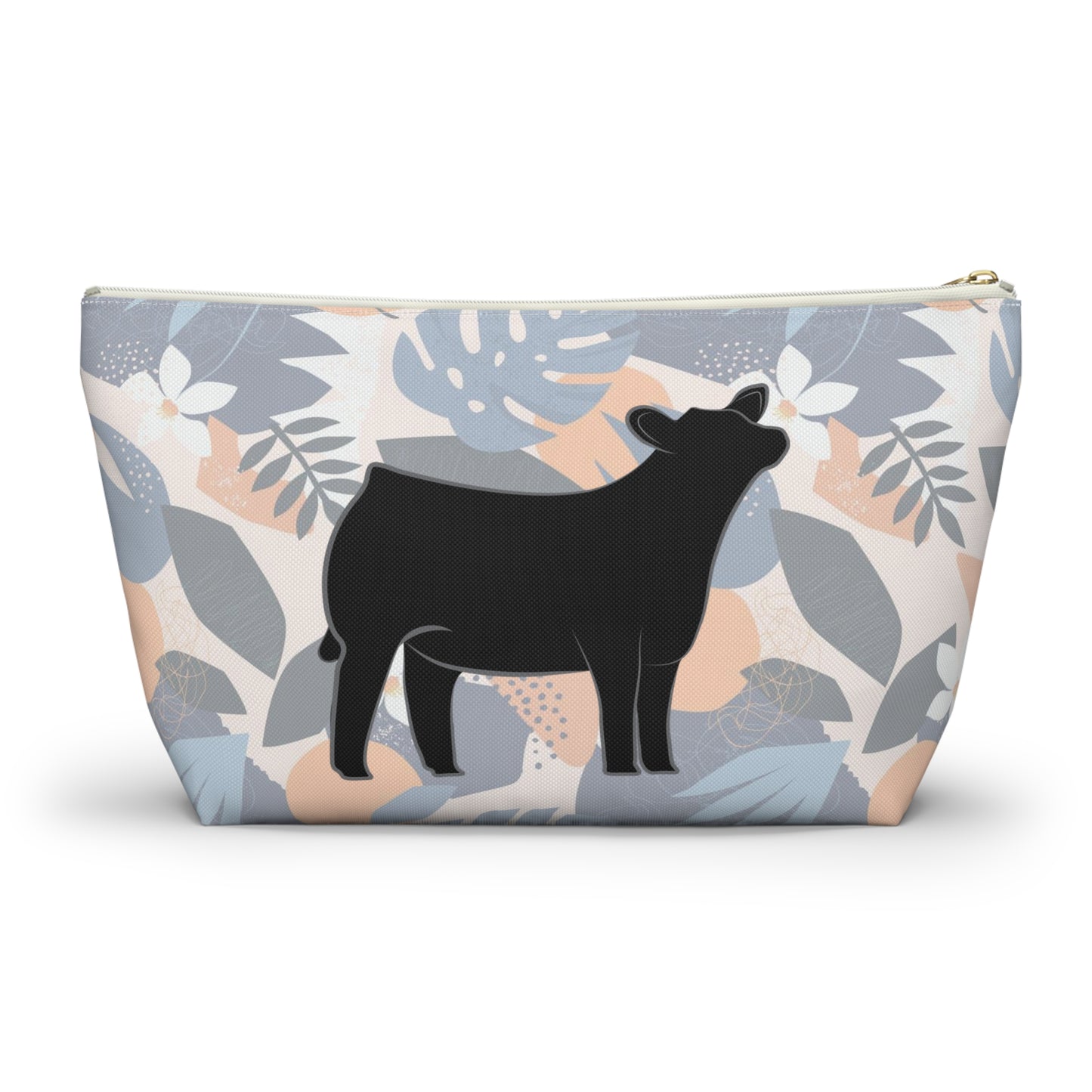 Show Heifer Accessory Pouch | Show Heifer Hawaiian Print Makeup Bag | Show Heifer Hawaiian Pencil Bag | Show Heifer Hawaiian Travel Bag