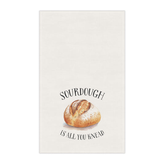 Sourdough is All You Knead Kitchen Towel | Bakers Gift | Homesteaders Gift | Sourdough Funny Gift | Sourdough Era