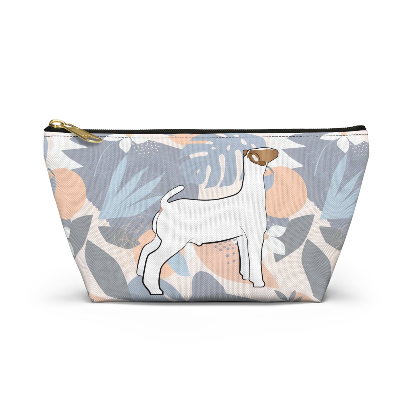 Show Goat Accessory Pouch | Show Goat Hawaiian Print Makeup Bag | Show Goat Hawaiia Pencil Bag | Show Goat Hawaiian Travel Bag