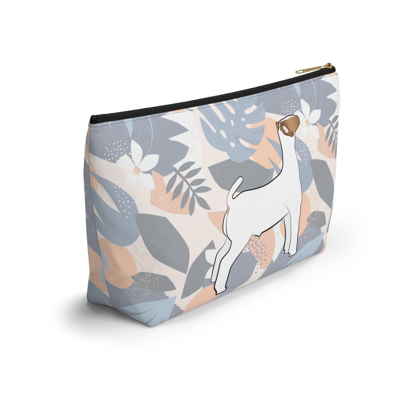 Show Goat Accessory Pouch | Show Goat Hawaiian Print Makeup Bag | Show Goat Hawaiia Pencil Bag | Show Goat Hawaiian Travel Bag