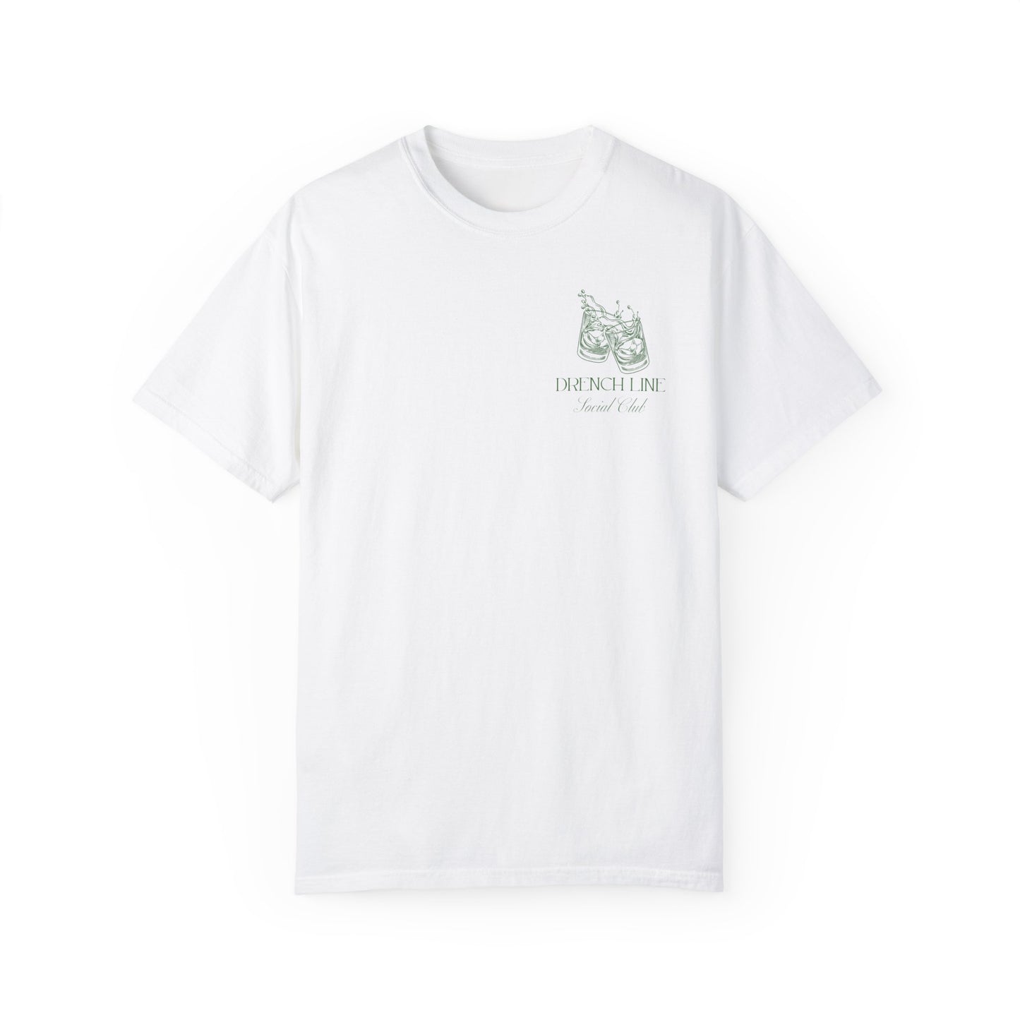 The Drench Line Social Club Unisex COMFORT COLORS T-shirt (Tumbler Design) | Livestock Country Club | Show Mom Style | 4H & FFA Club