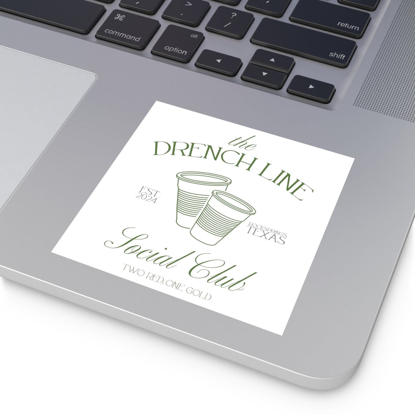 The Drench Line Social Club Indoor\Outdoor Stickers (Solo Cups) | Livestock Country Club | Stock Show Mom Style | Show Lamb | Show Goat