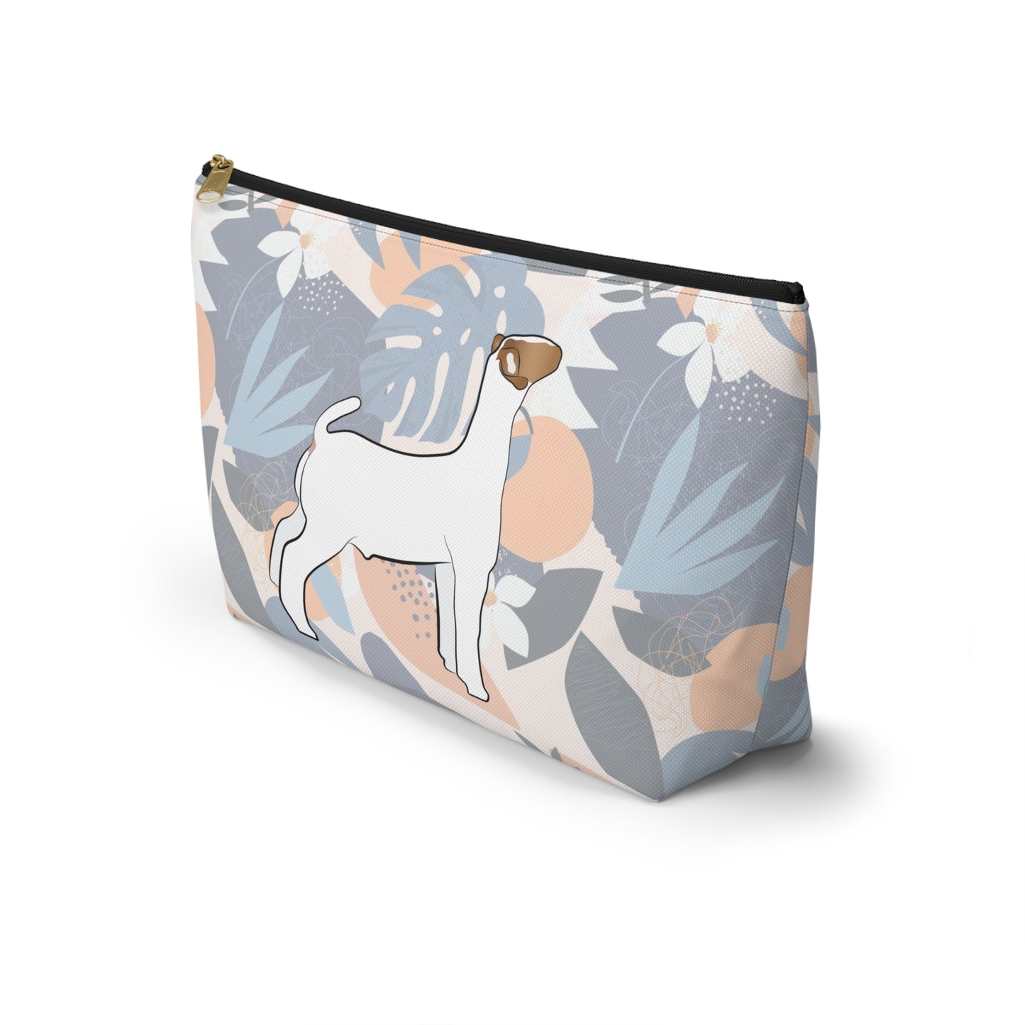 Show Goat Accessory Pouch | Show Goat Hawaiian Print Makeup Bag | Show Goat Hawaiia Pencil Bag | Show Goat Hawaiian Travel Bag