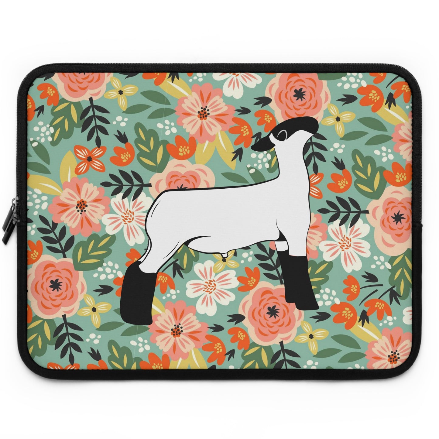 Show Lamb Laptop or iPad Sleeve | Livestock Gifts | 4H Gift | Laptop Cover | Livestock Laptop Sleeve | Gifts for Teens