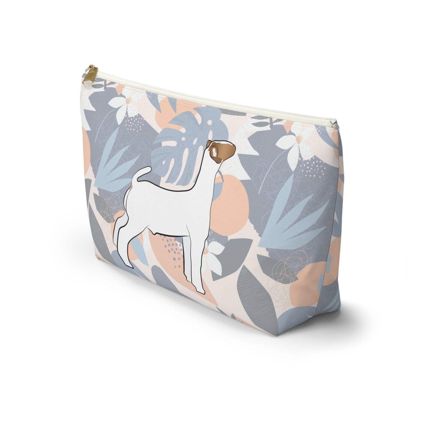 Show Goat Accessory Pouch | Show Goat Hawaiian Print Makeup Bag | Show Goat Hawaiia Pencil Bag | Show Goat Hawaiian Travel Bag