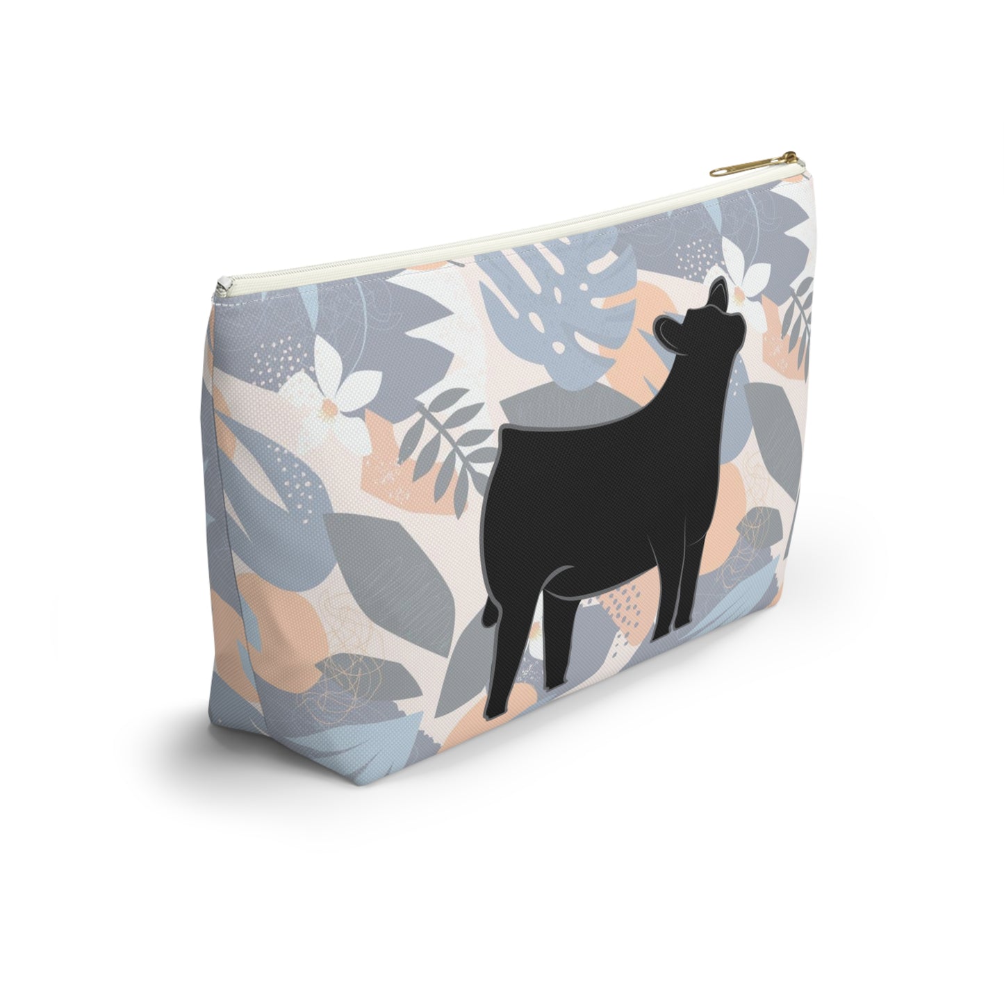 Show Heifer Accessory Pouch | Show Heifer Hawaiian Print Makeup Bag | Show Heifer Hawaiian Pencil Bag | Show Heifer Hawaiian Travel Bag