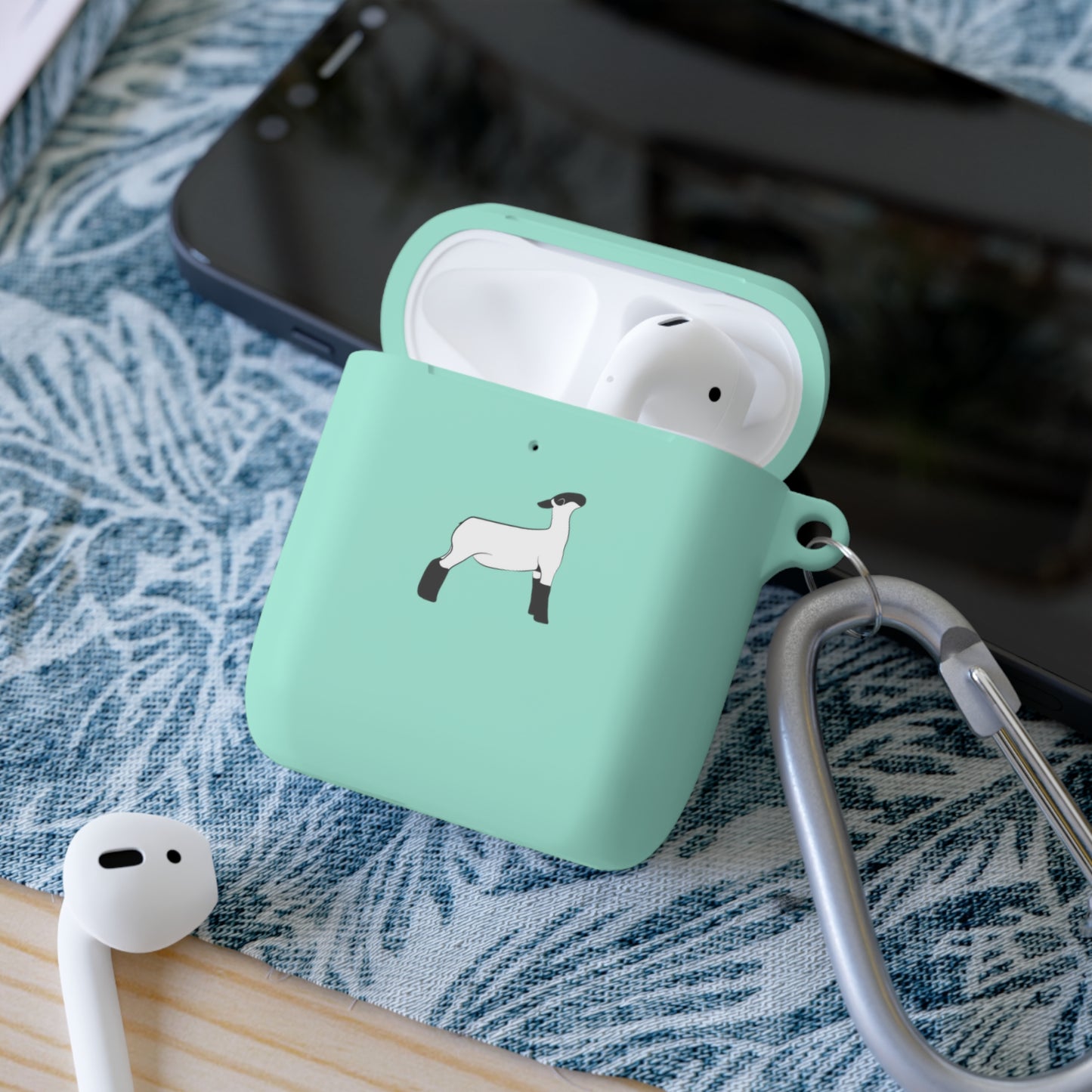 Show Lamb AirPods and AirPods Pro Case Cover | Stockshow AirPod Case | Livestock Show Gift | 4H Club Gift | Show Lambs and Goats