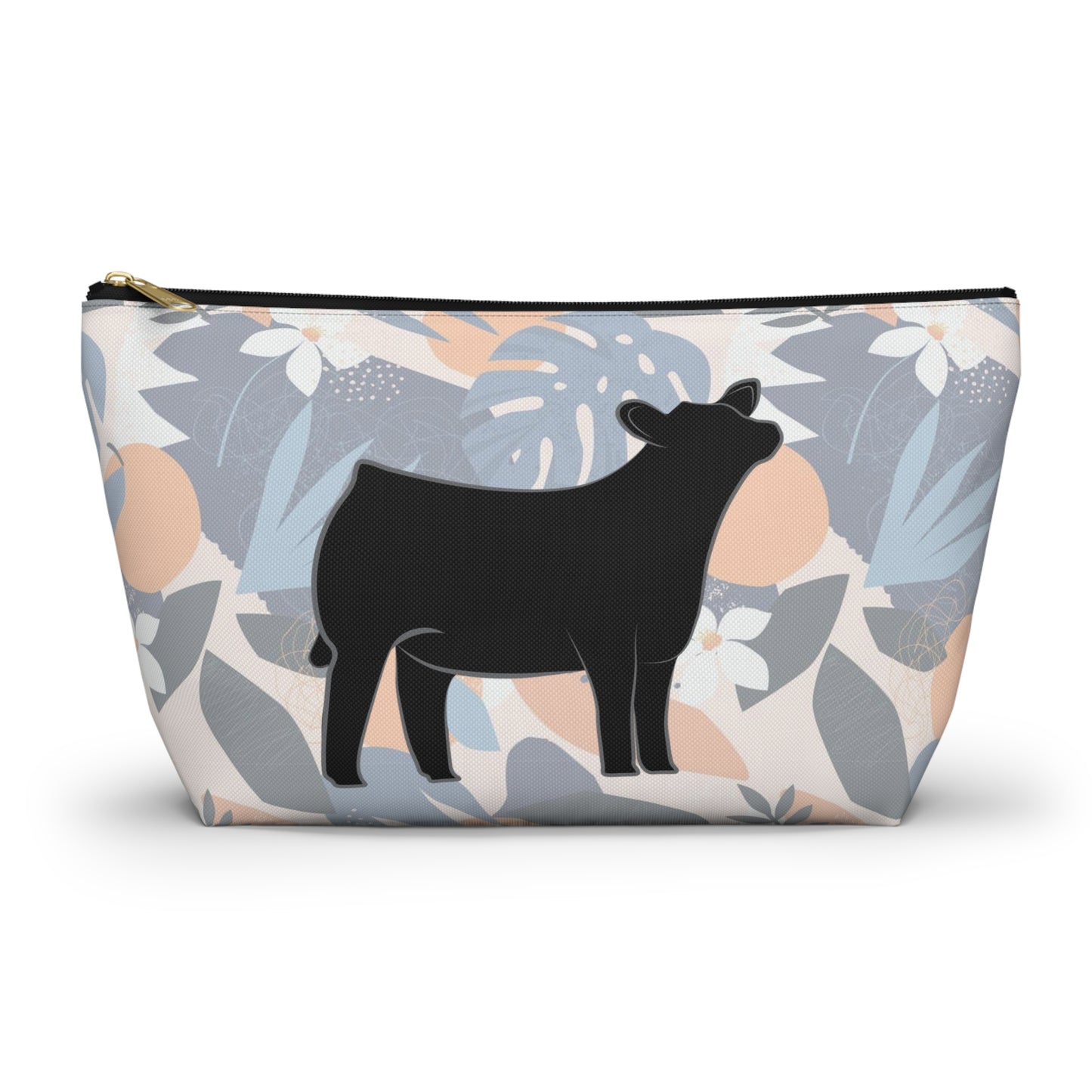 Show Heifer Accessory Pouch | Show Heifer Hawaiian Print Makeup Bag | Show Heifer Hawaiian Pencil Bag | Show Heifer Hawaiian Travel Bag