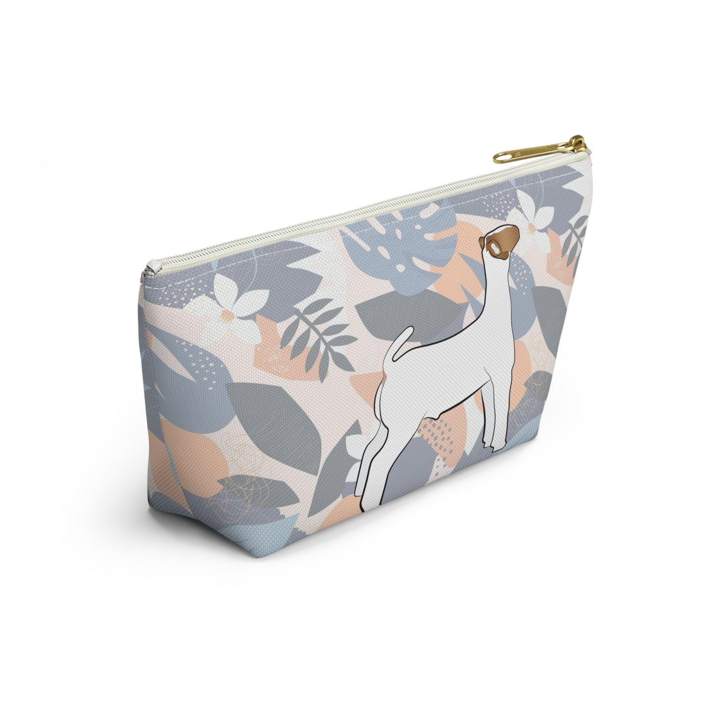 Show Goat Accessory Pouch | Show Goat Hawaiian Print Makeup Bag | Show Goat Hawaiia Pencil Bag | Show Goat Hawaiian Travel Bag