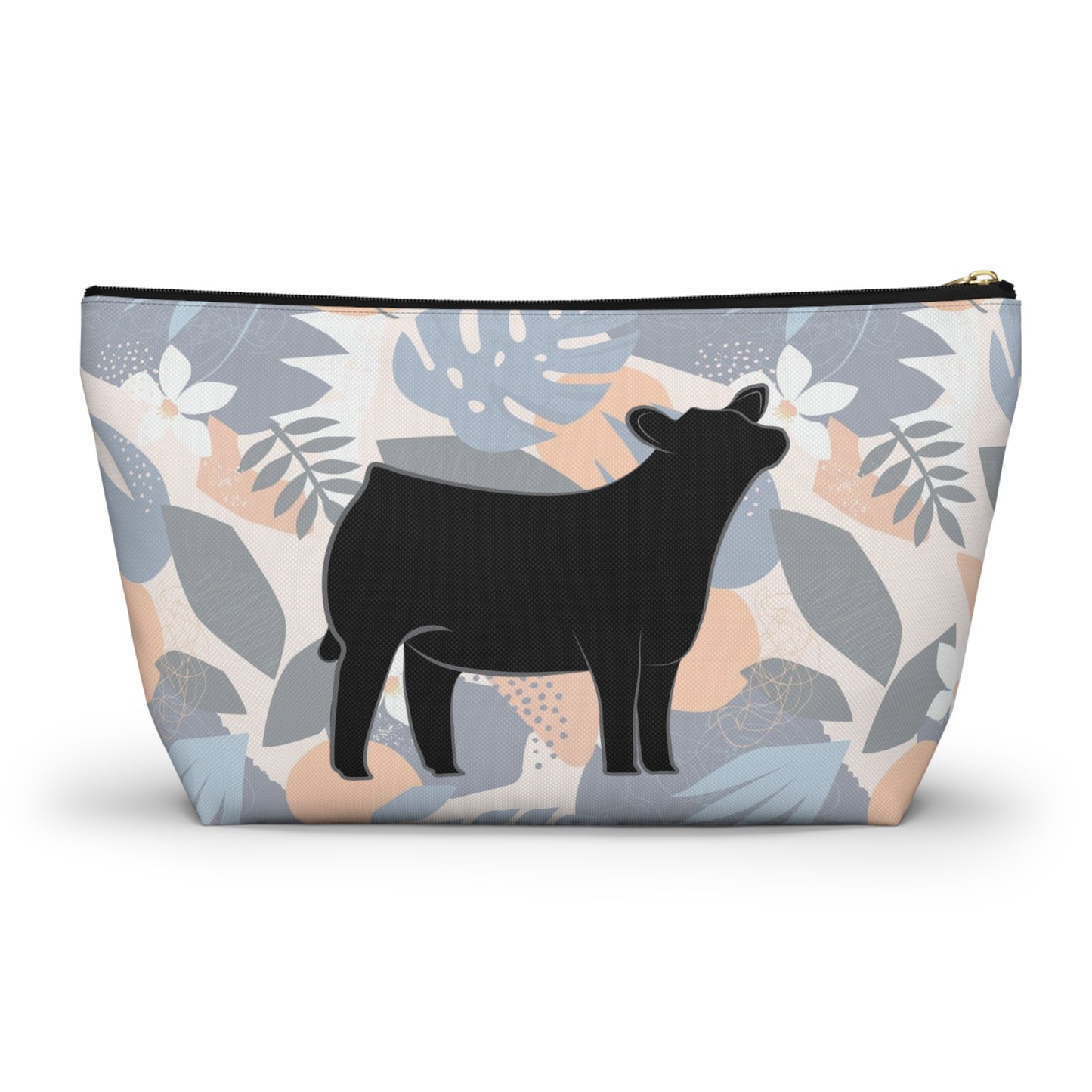 Show Heifer Accessory Pouch | Show Heifer Hawaiian Print Makeup Bag | Show Heifer Hawaiian Pencil Bag | Show Heifer Hawaiian Travel Bag